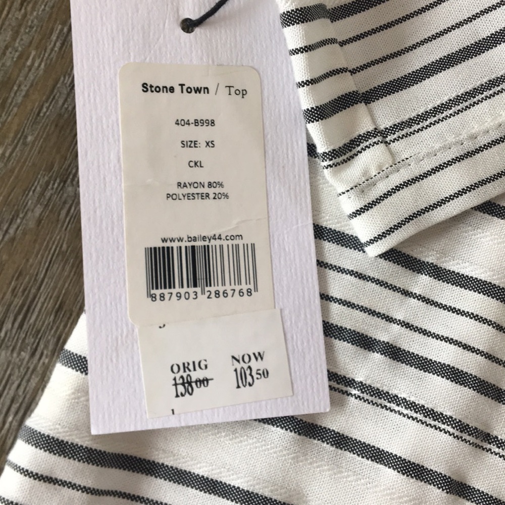 Bailey 44 Top XS NWT - Picture 3 of 8